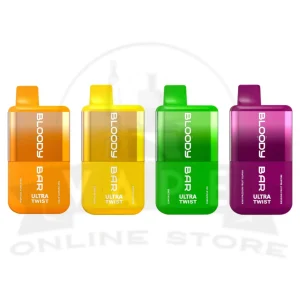 Box Of 10 Bloody Bar Ultra Twist 20000 Puffs | Wholesale Price