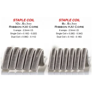 Staple Coils by Squidoode | Pro-Made Coils