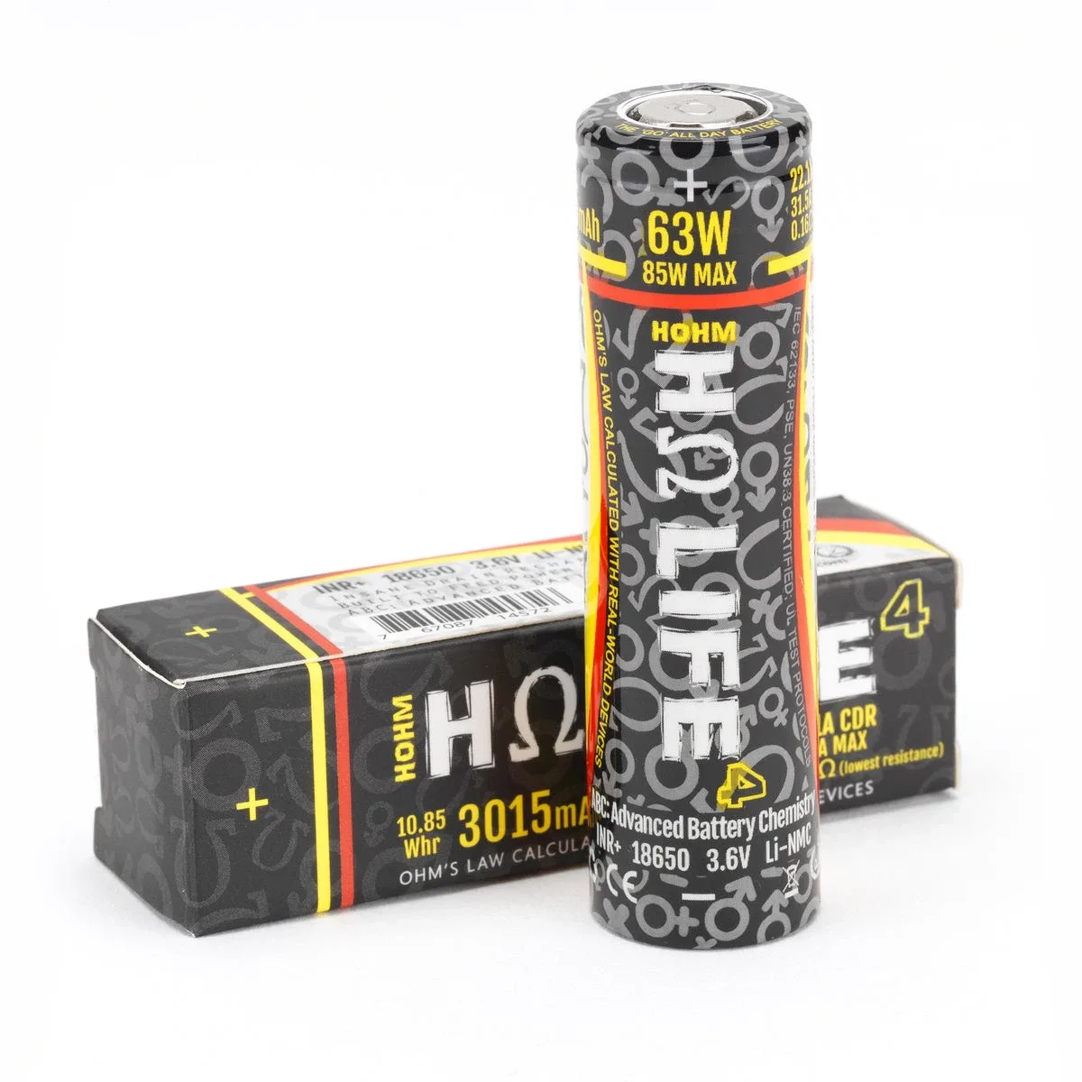 Hohm Life4 18650 3015mAh 22.1A Battery