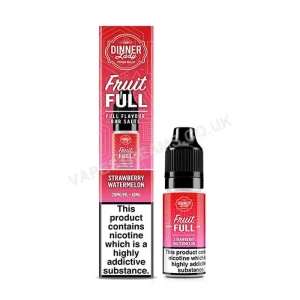 Dinner Lady Strawberry Watermelon Fruit Full Nic Salt E-Liquid