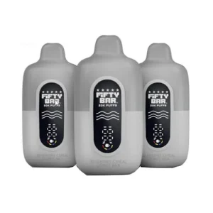 Fifty Bar V2 Silver Series 20K 2% Disposable Vape Device - 10PK