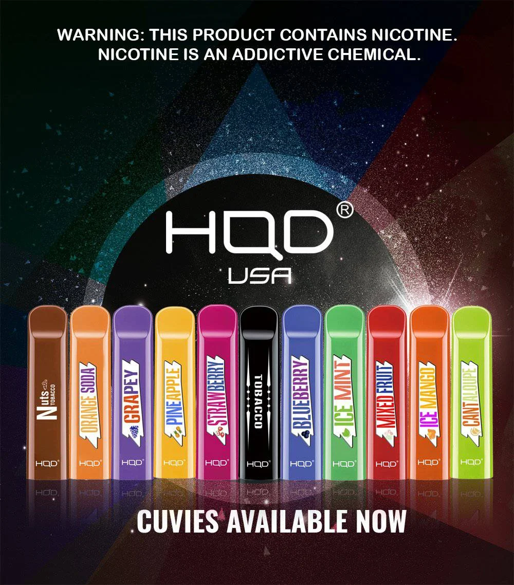 HQD Cuvie Disposable Vape Device - 18PCS - Image 2