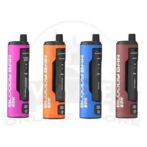 Box Of 10 Bloody Bar 60k Puff Prefilled 4 In 1 Pod Vape Kit