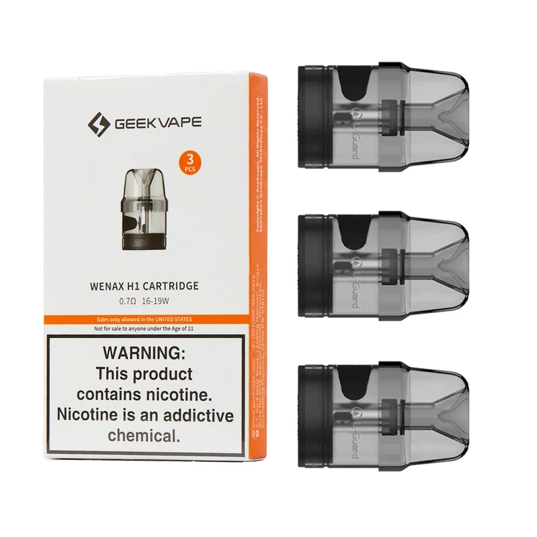 Geek Vape Wenax H1 Replacement Pod (3 Pack)