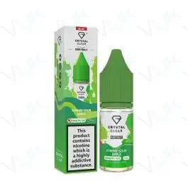 Crystal Clear Bar Salts Xtreme Sour Apple Nic Salt