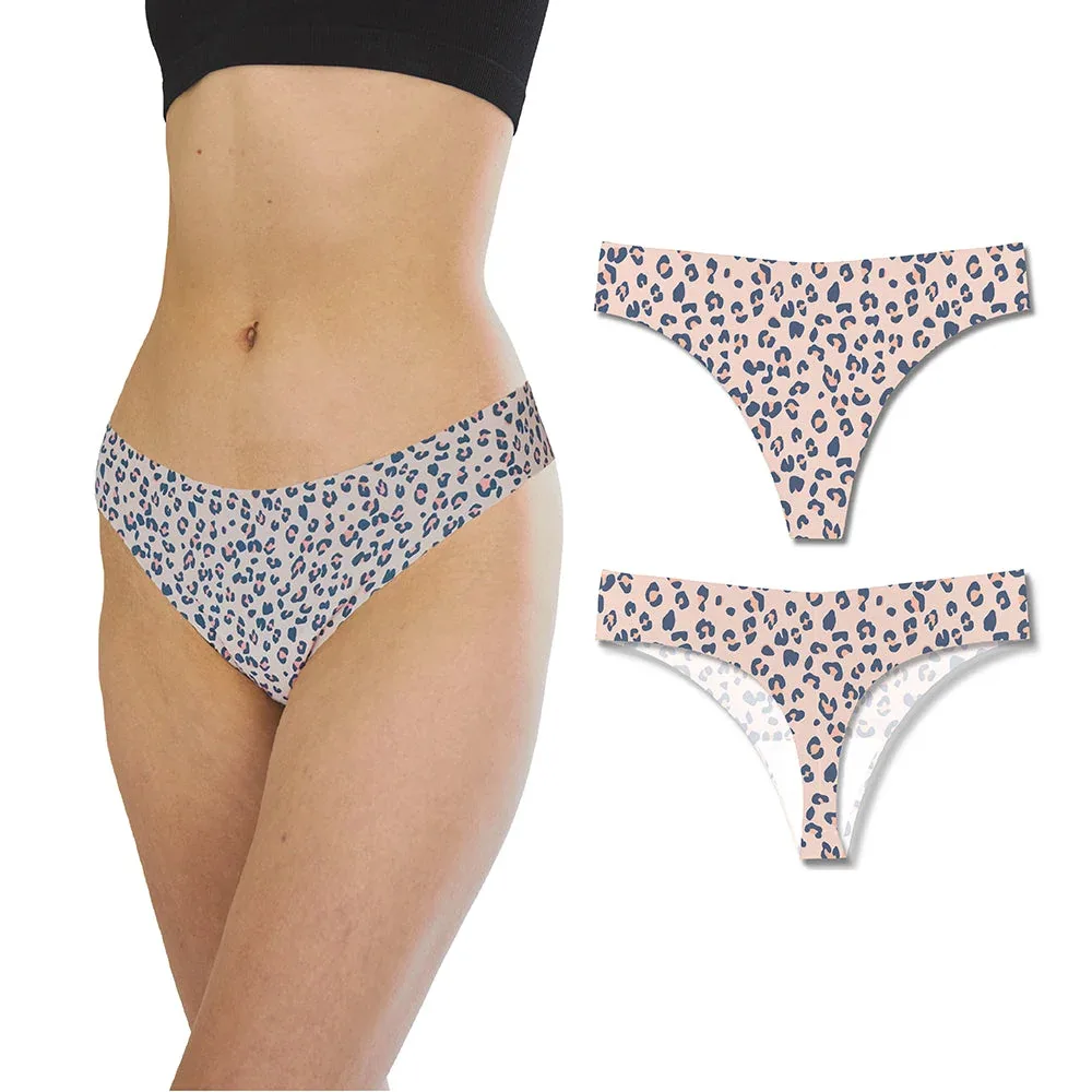 Bonks Cat's Out Of The Bag Seamless Thong O/S - Image 2