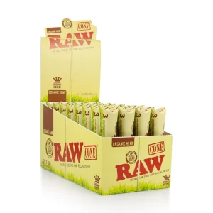 Raw King Size Cone - Organic 32 Pack