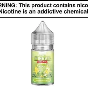 GREEN APPLE CITRUS BY THE FINEST SALT NIC 30ML