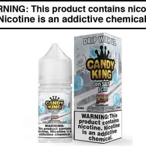 STRAWBERRY WATERMELON BUBBLEGUM ICED BY DRIP MORE ON SALT 30ML