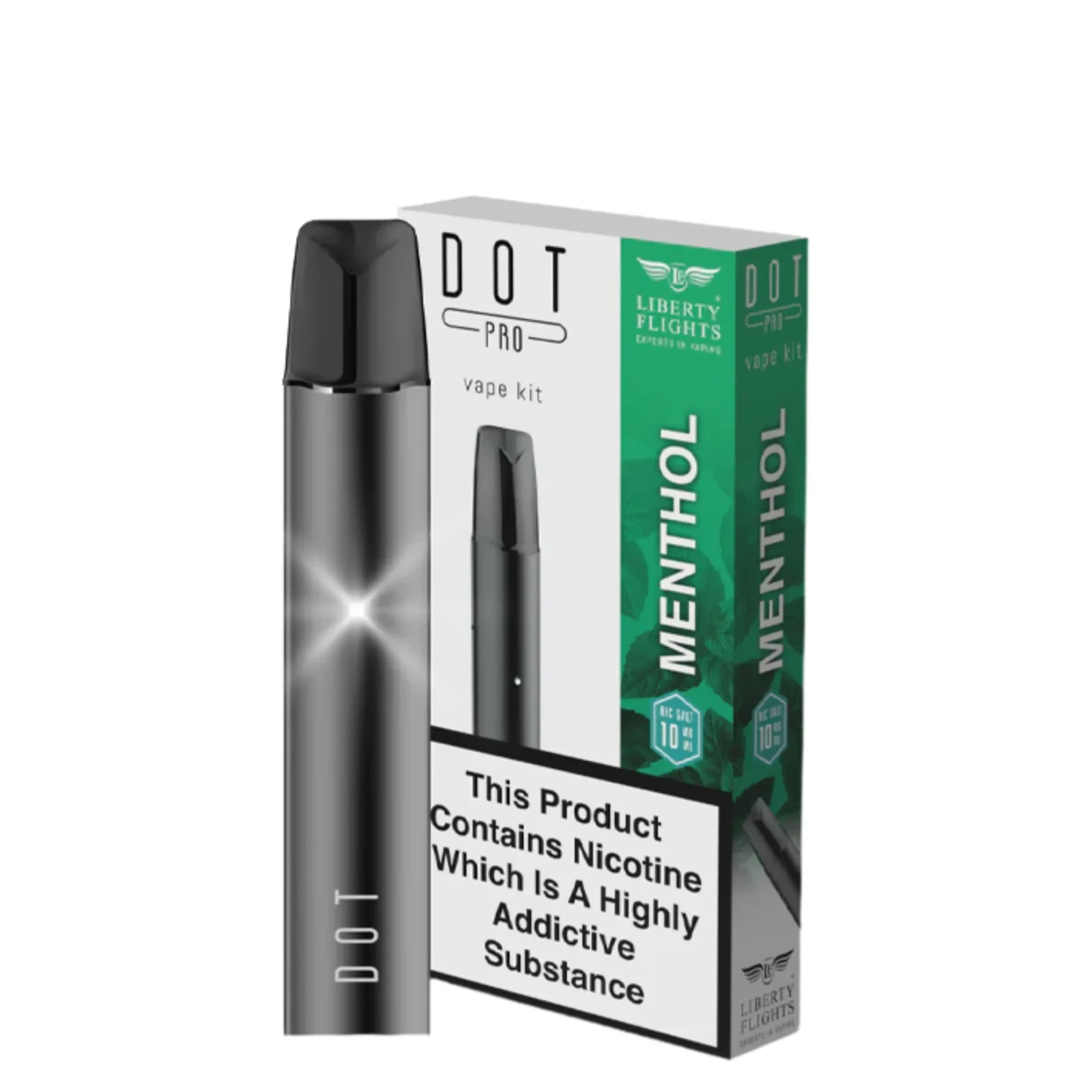 10mg Liberty Flights Dot Pro Prefilled Vape Kit - Image 2
