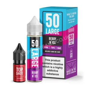 Berry N’ Ice by 50 Large Juice Short Fill