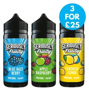 0mg Seriously Fruity by Doozy Vape 100ml Shortfill (70VG/30PG)