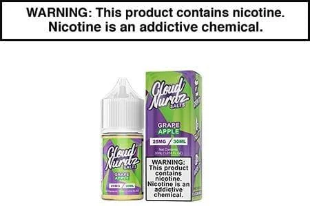 GRAPE APPLE BY CLOUD NURDZ SALT 30ML
