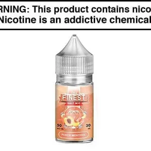 PEACH MENTHOL BY THE FINEST SALT NIC 30ML