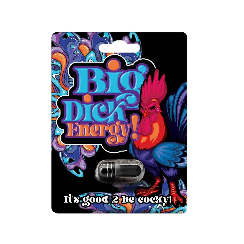 Big Dick Energy Male Enhancement Pill 1-Pack 24-Piece Display - Image 2