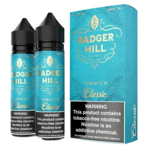 Classic Tobacco 120ml E-Juice | Badger Hill Reserve