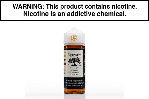 SAN JUAN PLATINUM TOBACCO BY RIPE VAPES 120ML