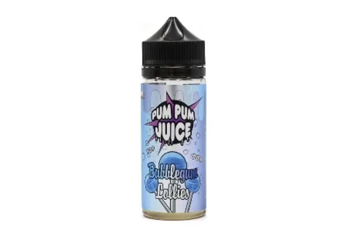 Pum Pum Bubblegum Lollies 120ml E Liquid Juice