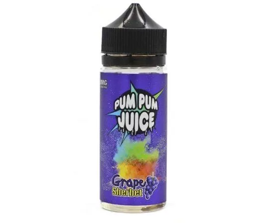 Pum Pum Grape Sherbet 120ml E Liquid Juice