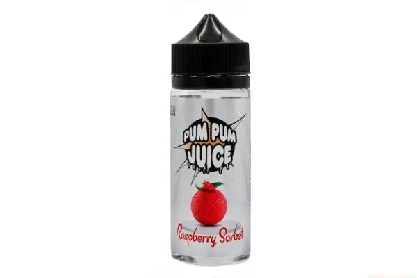 Pum Pum Juice Raspberry Sorbet 120ml E Liquid