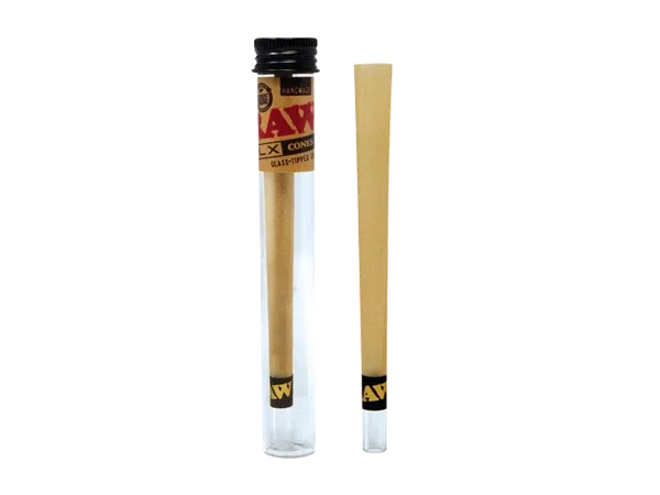 RAW DLX GLASS TIPPED CONES