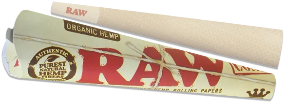 RAW Organic Kingsize Cones