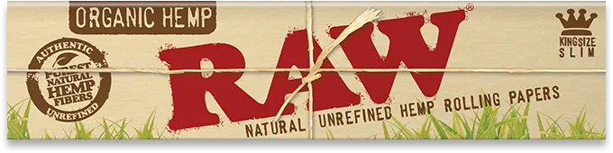 RAW Organic Kingsize Slim Rolling Papers