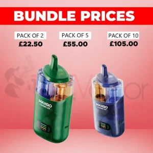 RELX Maxgo Combo 33k Puffs Prefilled Pod Kit