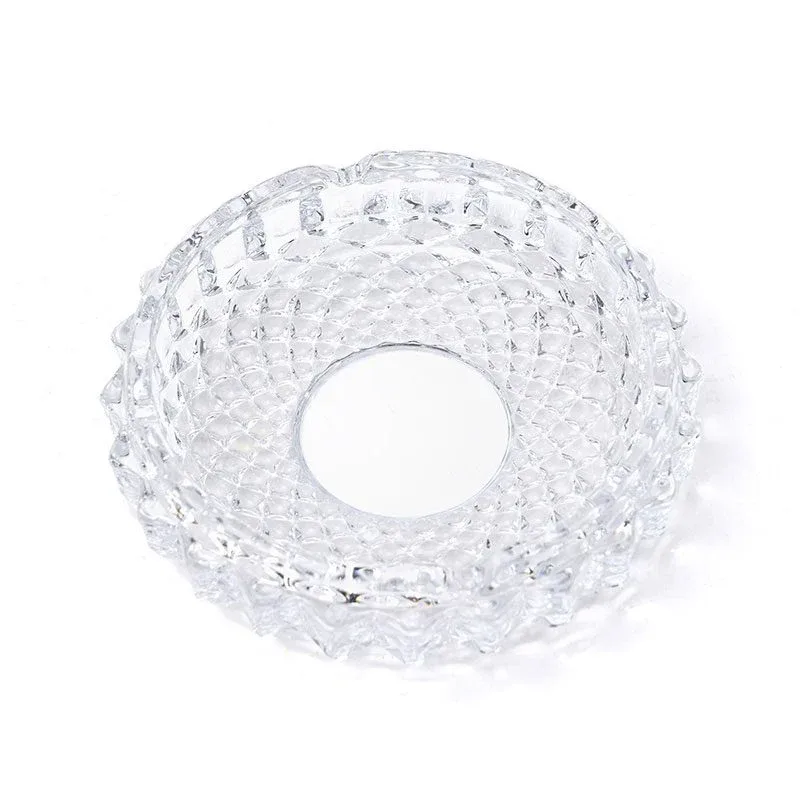 Round Glass Ashtray