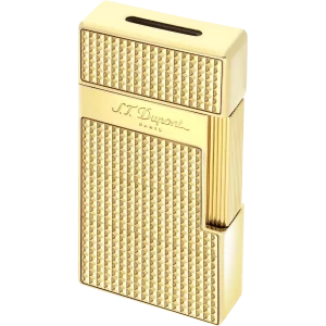 S.T. Dupont Biggy Diamond Head Lighter – Gold