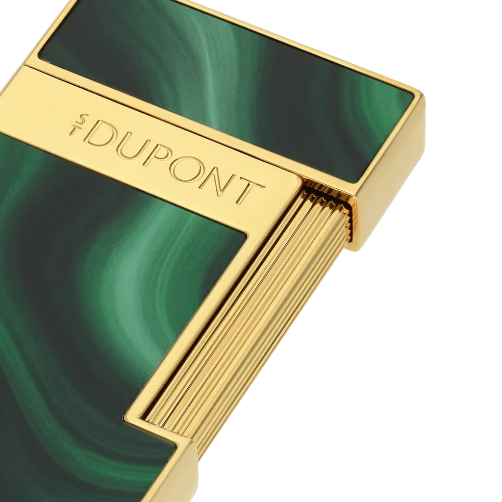 S.T. Dupont Slimmy Géode Lacquered Lighter - Green - Image 2
