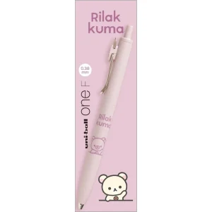 San-X Rilakkuma Uni-Ball One F Pen Korilakkuma Pink H139 x W11mm