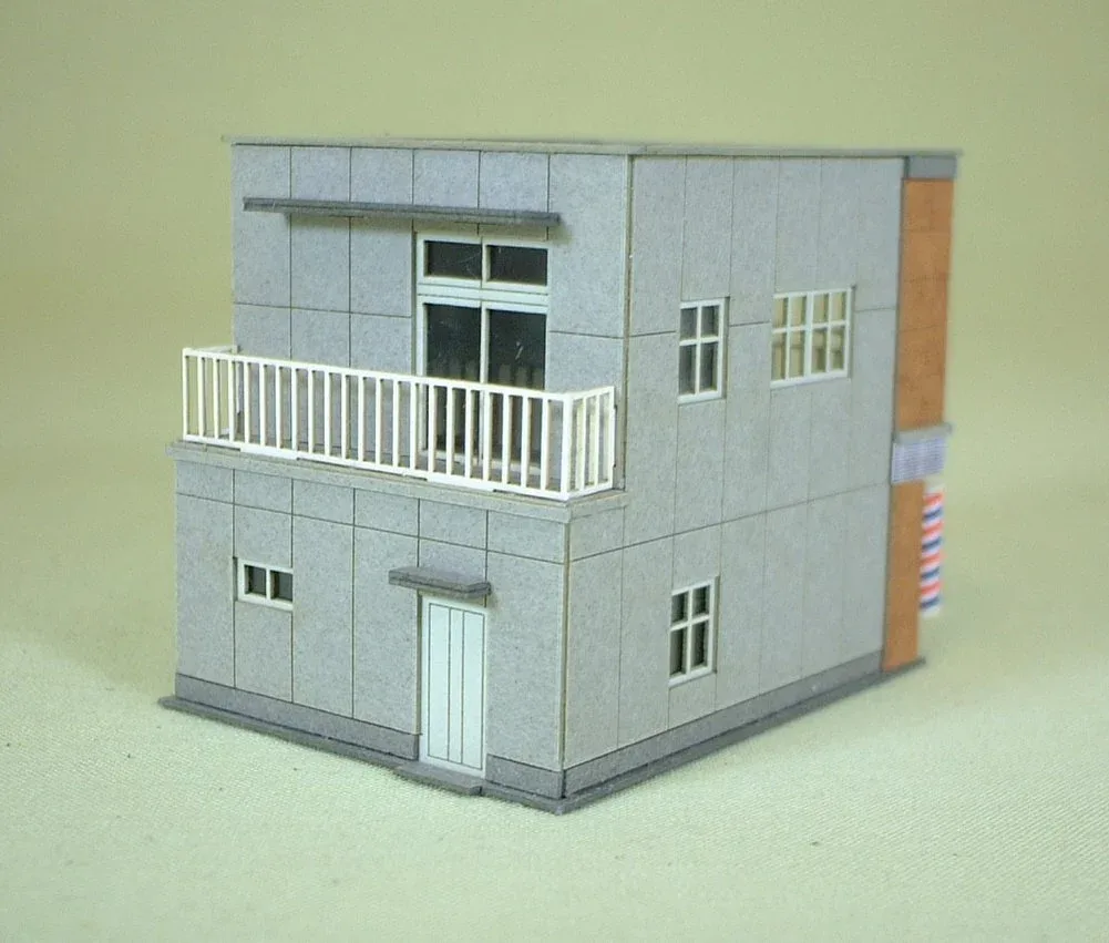 Sankei 1/150 Nostalgic Diorama Barber Model Mp03-21 - Image 2