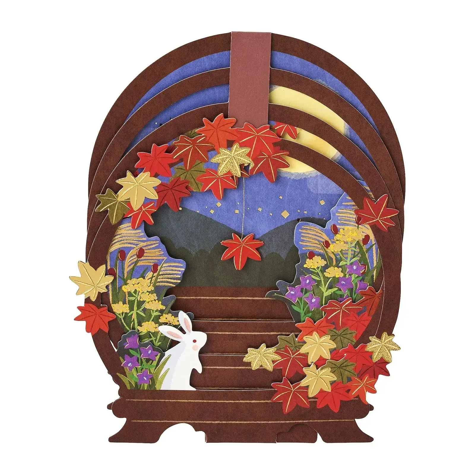 Sanrio Autumn Collection Message Card | Seasonal Greeting Note - Image 2