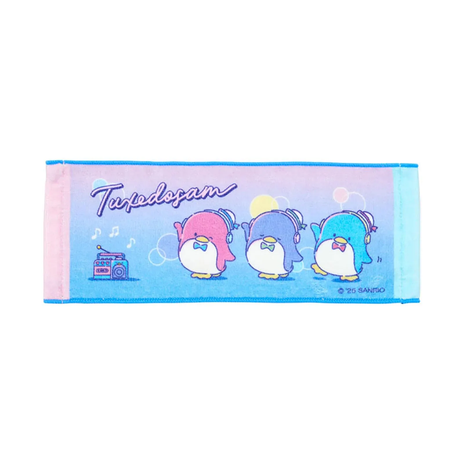 Sanrio Tuxedo Sam Mini Hand Towel Dance Music 100% Cotton 72x78cm