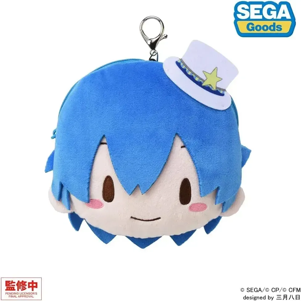 Sega Fave Kaito Wonderland Fluffy Face Pouch Reel Soft Pass Case - Image 2