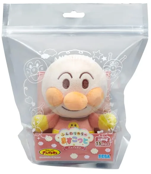 Sega Soft Color Anpanman Mascot Toy - Charming Plush Collectible - Image 2