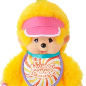 Sekiguchi Monchich Sweet Lollipop Orange Key Chain for Daily Wear