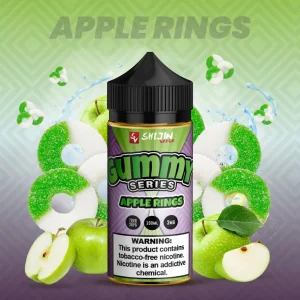 Shijin Gummy Series Apple Rings Vape e-Liquid 100mL