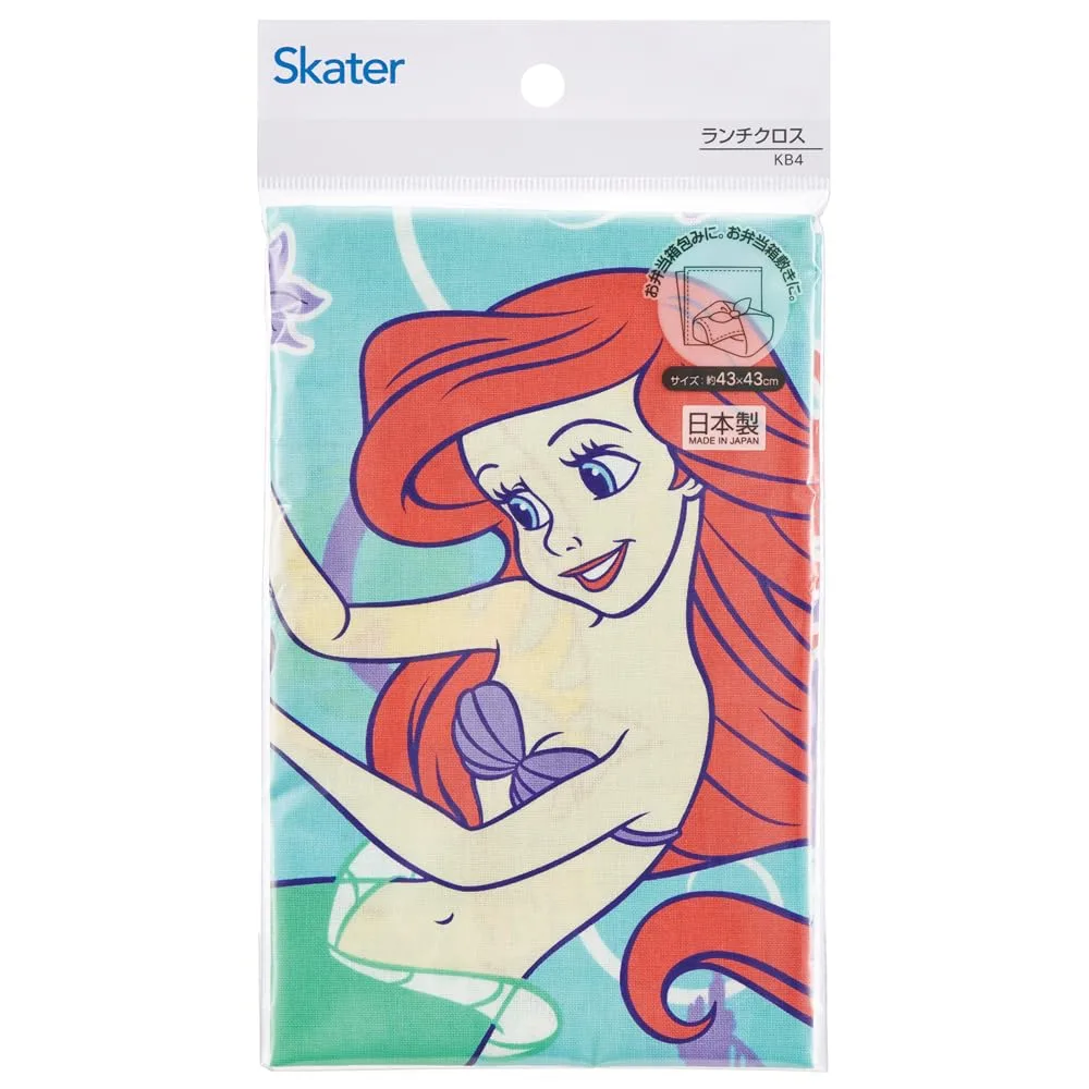 Skater Disney Ariel Kids Lunch Box With 43x43 cm Cloth - - Image 2