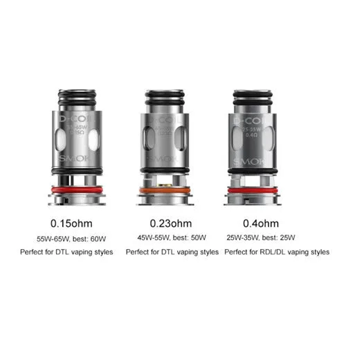 SMOK D Replacement Coils - 5PK - Image 2