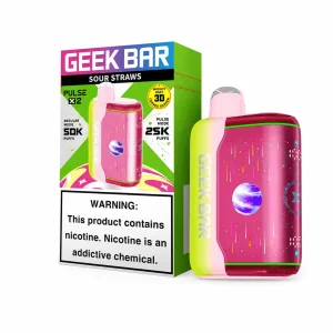 Sour Straws Geek Bar Pulse X2 50K