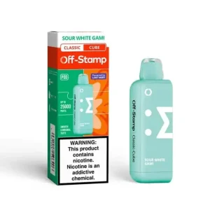 Sour White Gami - Off-Stamp Classic Cube 25K Disposable Pod