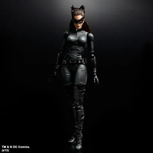 Square Enix Play Arts Kai Dark Knight Catwoman Action Figure Collectible - Image 2