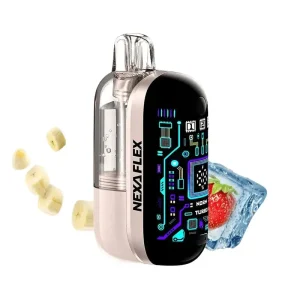 Strawberry Banana - Nexa Flex Flavor Booster 40k Disposable Vape