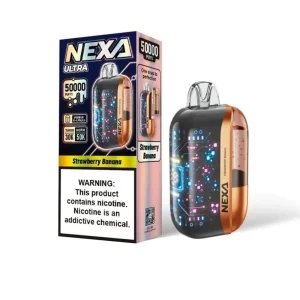 Strawberry Banana Nexa Ultra 50000 Disposable Vape | 20ml