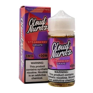 Strawberry Grape - 3mg - Cloud Nurdz - 100mL