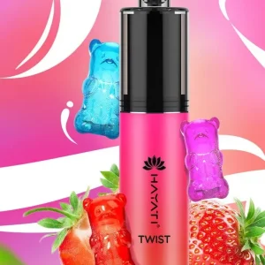 Strawberry Gummy Bear Hayati Twist 5000 Puffs E-Cigarette