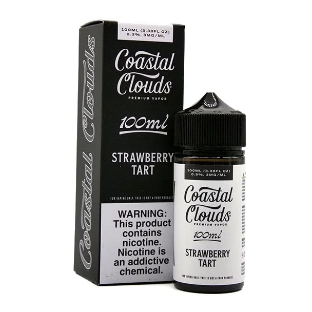 Strawberry Tart - Coastal Clouds Co. - 100mL - 3mg