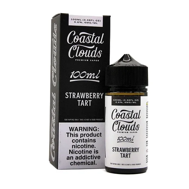 Strawberry Tart - Coastal Clouds Co. - 100mL - 6mg
